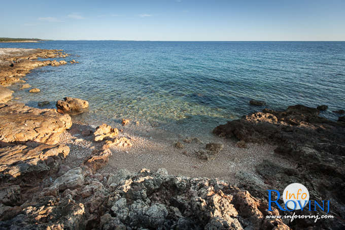 Strände um Rovinj: Bucht Dagita