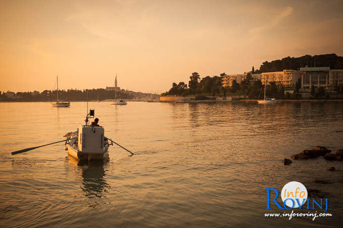 Beaches in Rovinj: Bay Lone