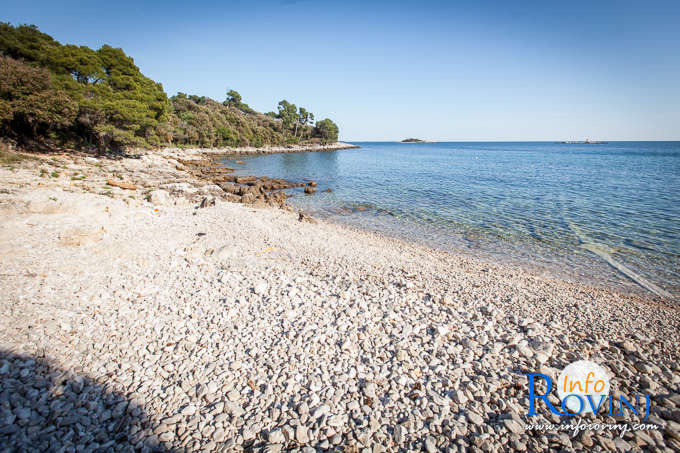 Beaches in Rovinj: Skaraba