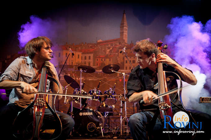 Stjepan Hauser a Rovigno - 2 CELLOS